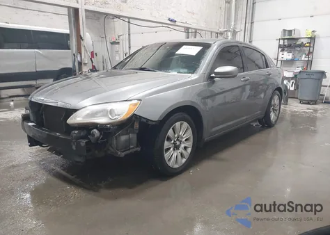 2013 Chrysler 200 Lx из США, поврежденный, VIN 1C3CCBAG6DN737390